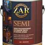 фото Пропитка ZAR SEMI-TRANSPARANT DECK &amp; SIDING EXTERIOR STAIN 0,946л., в уп. 4