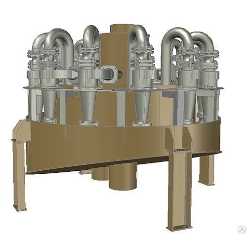 Фото Батарея гидроциклонов 4-ГЦЧ150-10 Нефтяное оборудование.