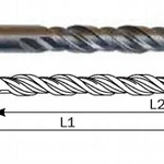 фото Бур 210/150,ф 10.0 по бетону, кирпичной кладки и натуральному камню SDS plus SPEED MASTER