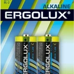 фото Элемент питания алкалиновый LR14 BL-2 LR14 BL-2 1.5В Alkaline (блист.2шт) Ergolux 11751