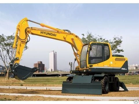 Фото Экскаватор HYUNDAI R140W-9S (колесный)