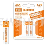 фото Аккумулятор AA-2300 mAh Ni-MH BP-2 TDM П