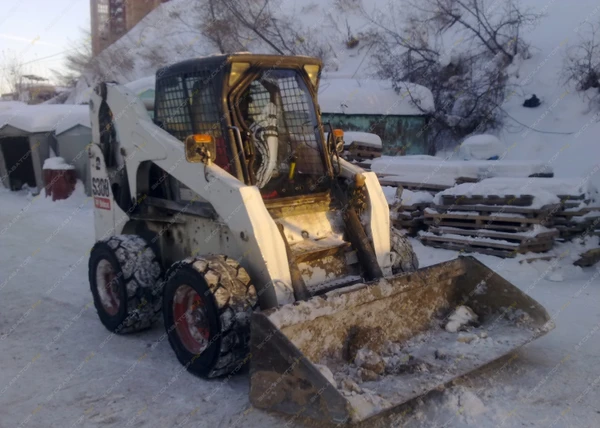 Фото Аренда мини-погрузчика Bobcat S300H, Новосибирск