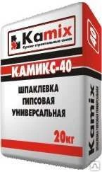 Фото Шпатлевка гипсовая &quot;Камикс-40&quot; универсальная, 20кг