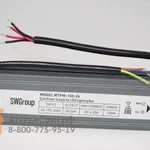 Фото №8 Блок питания для светодиодной ленты для саун и бань SWG MTPW-150-24 (150 W, 24 V, металл, ультратонкий, влагозащищенный, IP 67)