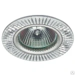 фото Светильник ЭРА KL32 AL/SL алюминиевый MR16, 12V/220V, 50W серебро