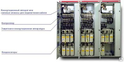 Фото Автоматическая установка компенсации реактивной мощности MCA (ABB)