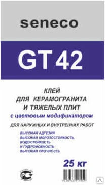 Фото Клей д/керамогранита и тяжелой плитки GT-42