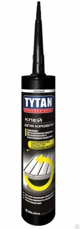 Фото Клей для Кровли Tytan Professional, Серый 290 мл