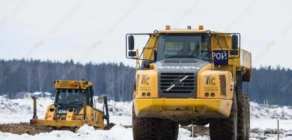 Фото Аренда сочлененного самосвала Volvo A35F, Новосибирск