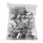 Фото №8 Джек комп. RJ45 8P-8C кат.5е (с экраном) (уп.100шт) REXANT 05-1023