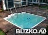 Фото Купель из стеклопластика Fiber Pools Квадро 2,8х2,3 м глубина 1,8 м, цвет B