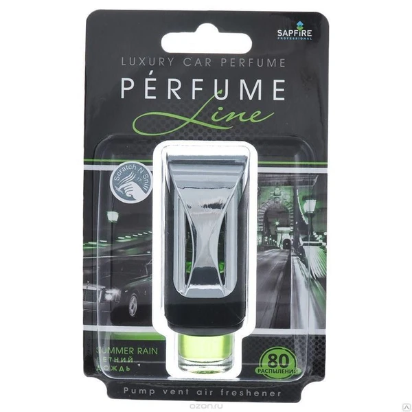 Фото SAA-0786 Ароматизатор Perfume line SAPFIRE Летний дождь
в