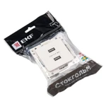 Фото №6 Механизм розетки USB 2-м Стокгольм 2.1А бел. PROxima EKF EYR16-028-10-2USB