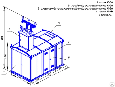 Фото Трансформаторная подстанция КТПК-Э