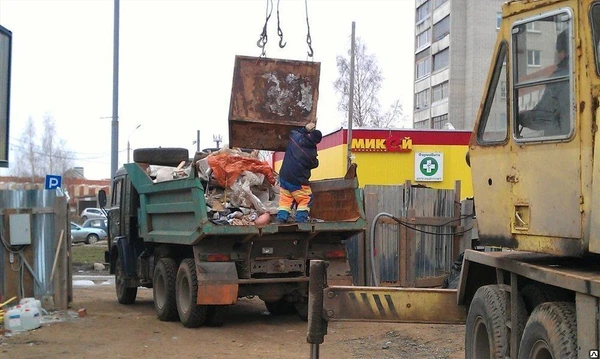 Фото Вывоз строительного мусора в Ломоносове