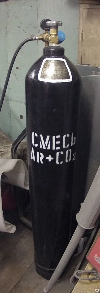 Фото Смесь сварочная Ar+CO2 40л баллон