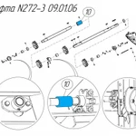 фото Муфта N272-3 09.01.06 на навозоразбрасыватель Metal-Fach N-272