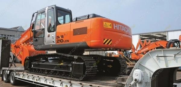 Фото Аренда гусеничного экскаватора Hitachi ZAXIS 210LCH, Москва