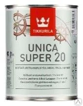 Фото Лак алкидный UNICA SUPER EP 20 полуматовый 0,9 л Tikkurila