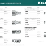 Фото №2 Переходник пневматического инструмента Kraftool 06593-1/4, 1/4″F рапид муфта