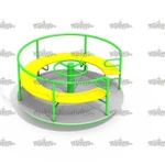 фото Карусель со сплошным сиденьем