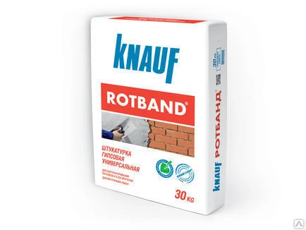 Фото Штукатурная смесь универсальная "Ротбанд" 30кг."KNAUF" KNAUF