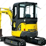 фото Аренда мини-экскаватора Komatsu PC35MR-2, Калининград