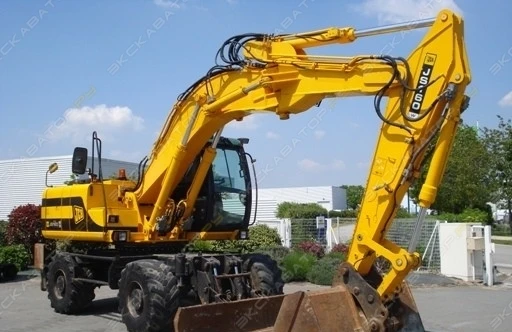 Фото Аренда колесного экскаватора JCB JS 160W, Рыбинск