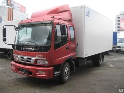 Фото Foton Auman BJ 1093 фургон промтоварный 7т