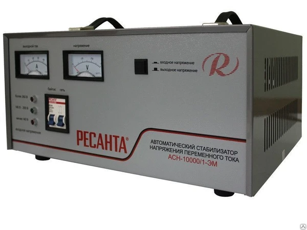 Фото Однофазный стабилизатор напряжения Ресанта ACH - 10000 / 1 - ЭМ