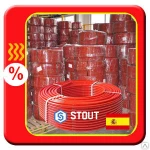 фото Труба для теплого пола из сшитого полиэтилена STOUT 16х2.0 Pex-a (Испания)