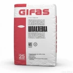 фото Шпаклевка GIFAS Universal, 25кг. аналог Универсаль