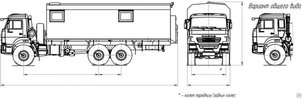 Фото Лаборатория передвижная Камаз 43118-3049-46 с правом перевозки дежурной бри
