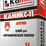 фото Клей для плитки Камикс-11 «Оптим», М100 (25кг)