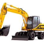 фото Аренда экскаватора колесного JCB JS200W от 1 куб