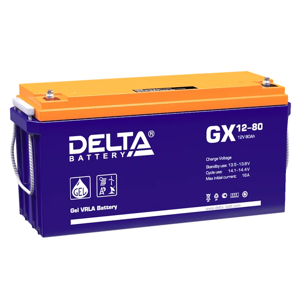 Фото Аккумулятор Delta GX 12-80