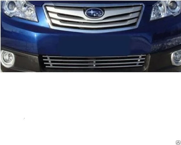 Фото Накладка на решетку Subaru outback 2012-13 г. 3311