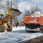 фото Уборка снега с утилизацией.