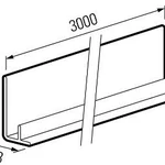 фото FS 211 - Планка начальная KerraFront, дл. 3,00 м