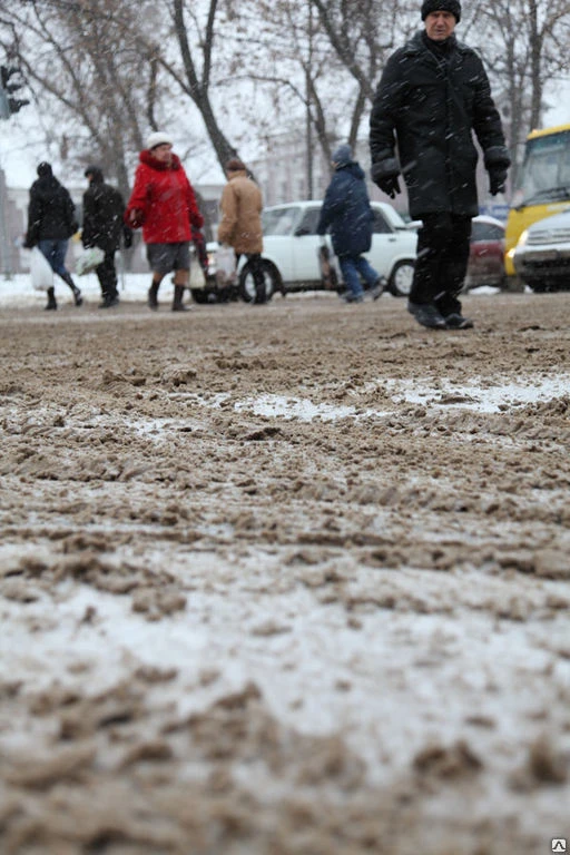 Фото Пескосоляная смесь с доставкой по городу и обл. от 1 тонны.