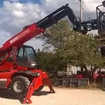 фото Manitou 1740 аренда погрузчика с люлькой, грузоподъемностью 4000 кг.