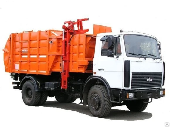 Фото Аренда мусоровоза Mitsubishi Fuso Canter с задней разгрузкой VGT-8, V-8м3