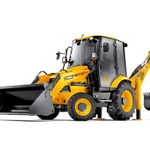 фото Услуги экскаватора-погрузчика колесного JCB JS200W от 0,8 куб