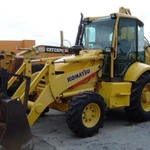 фото Экскаватор погрузчик Komatsu WB93R Япония