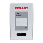 Фото №4 Кабель UTP 2х2х24AWG кат.5е медь бухта (м) Rexant 01-0023