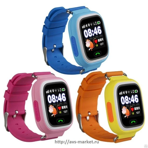 Фото Детские умные часы с GPS-трекером Smart Baby Watch Q90