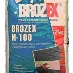 фото Штукатурка BROZEX М-100 внутр и наруж 25кг.