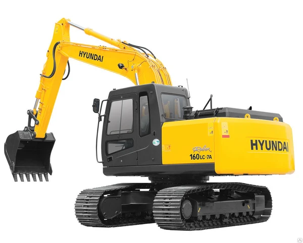 Фото Экскаватор гусеничный HYUNDAI R-160LC-7