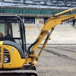 фото Аренда мини-экскаватора Komatsu PC35MR-3, Москва